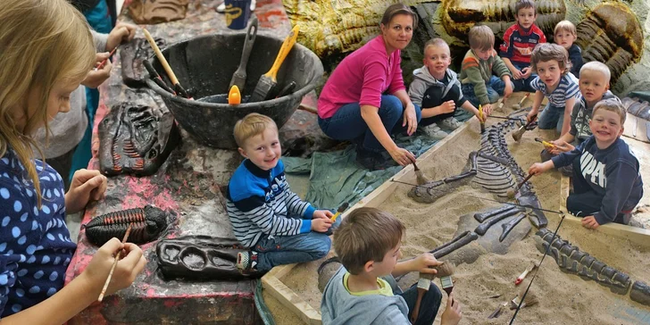 Úžasné tvůrčí odpoledne v Triloparku aneb Vytvořte si vlastního dinosaura