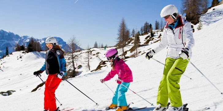 Aktivní pobyt s polopenzí a možností lyžování na Lipně nebo v Rakousku
