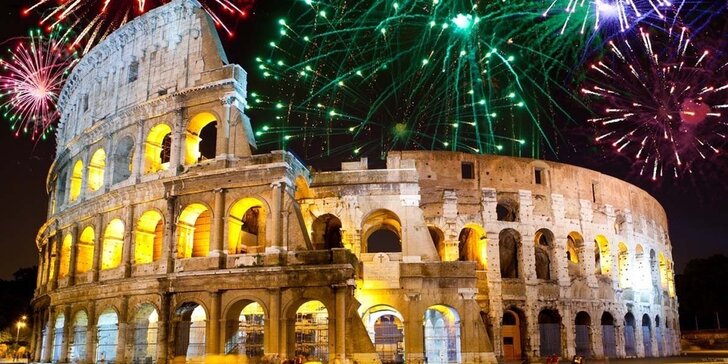 Silvestrovské oslavy v romantickém Římě