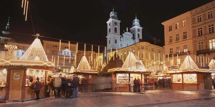 Užijte si čas adventu v rakouském Linci