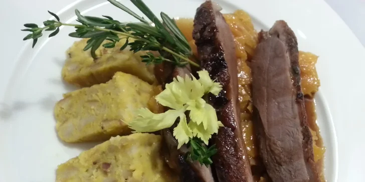 Degustační 8chodové menu pro dva v Restaurantu Alberta Málka****