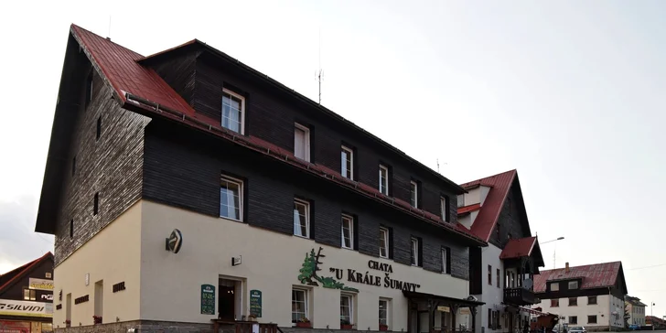 3denní pobyt s polopenzí U Krále Šumavy na Kvildě
