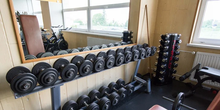Časově neomezené vstupy do fitness centra Plovárna v Hranicích