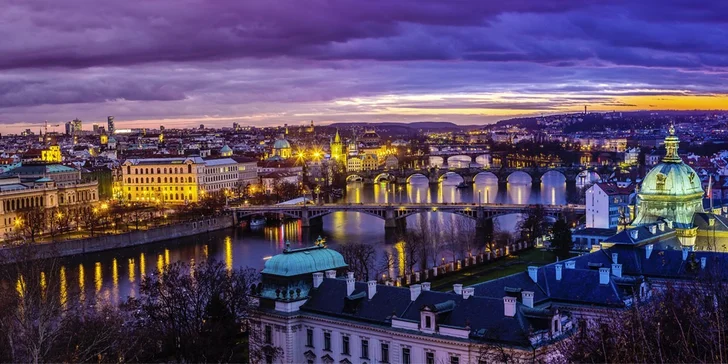 Odpočinkový zimní pobyt a snídaně v secesním hotelu v centru Prahy