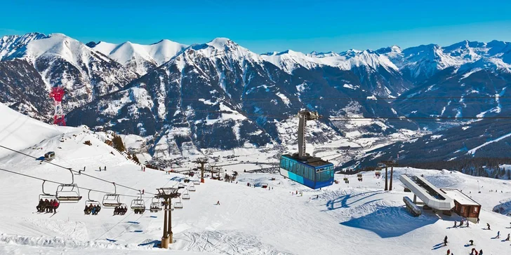 Parádní 4denní lyžovačka v Rakousku v populární oblasti Ski amadé Gastein