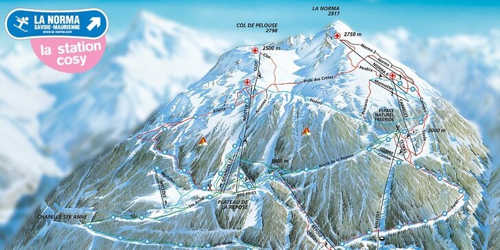 Předvánoční 6denní lyžovačka v Savojských Alpách vč. ubytování a skipasu
