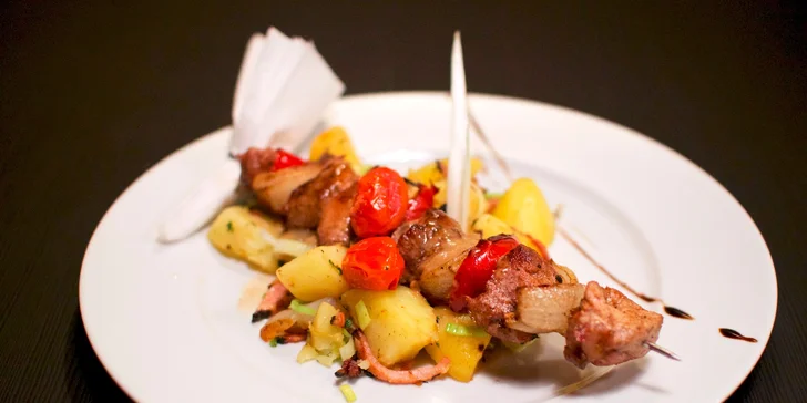 Pohádkové 3chodové menu pro 2 v restauraci Kampárium