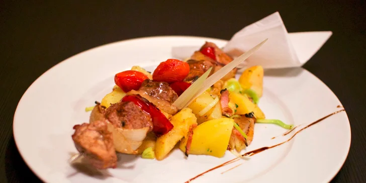 Pohádkové 3chodové menu pro 2 v restauraci Kampárium