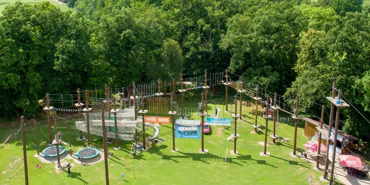 Vstup na 5 senzačních atrakcí v Adrenalin parku