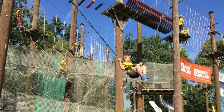 Vstup na 5 senzačních atrakcí v Adrenalin parku
