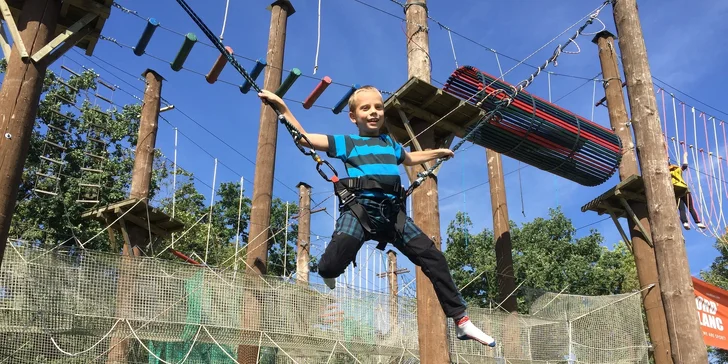 Vstup na 5 senzačních atrakcí v Adrenalin parku