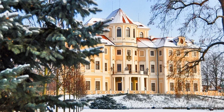 Romantické hýčkání s wellness na zámku Liblice****