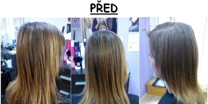 Dámský kadeřnický balíček s možností regenerační masky