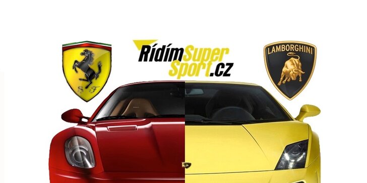 Jízda v Lamborghini LP560-4 a Ferrari 599GTB včetně paliva