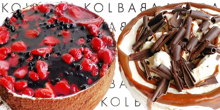 Lahodné dorty z vyhlášené cukrárny Kolbaba – jogurtový nebo karamelový