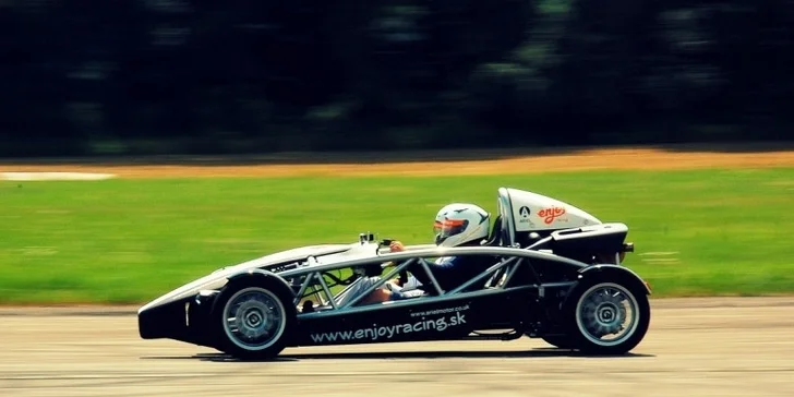 Jízda včetně paliva v rychlém autě Ariel Atom 3.5 jako řidič či spolujezdec