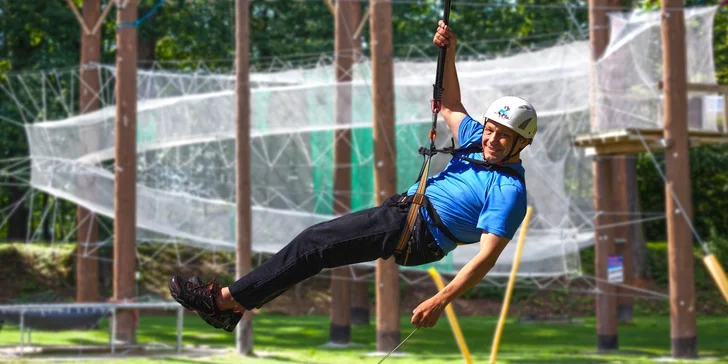 Vstup na 5 senzačních atrakcí v Adrenalin parku