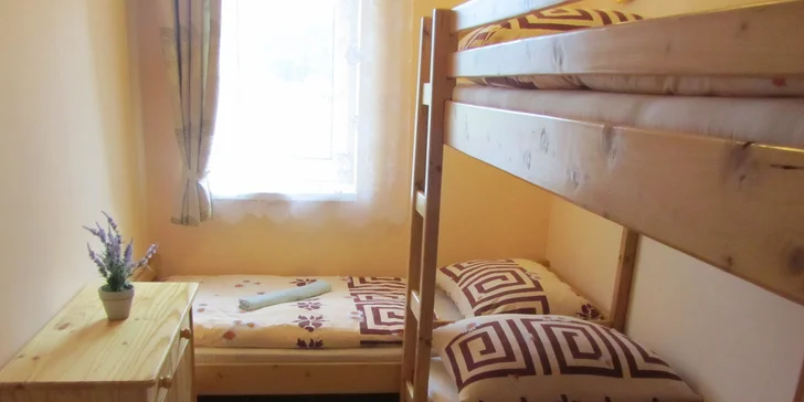 Apartmány majú kapacitu 4-5 osôb. 