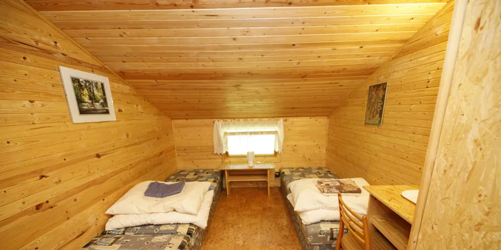 Nachystaný budete mít jednoduchý apartmán s pohodlnými lůžky a koupelnou se sprchou a toaletou.