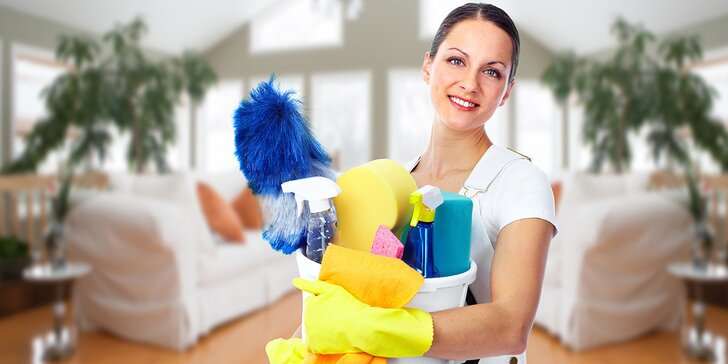 Domov jako ze škatulky: využijte voucher na úklid domácnosti a mytí oken
