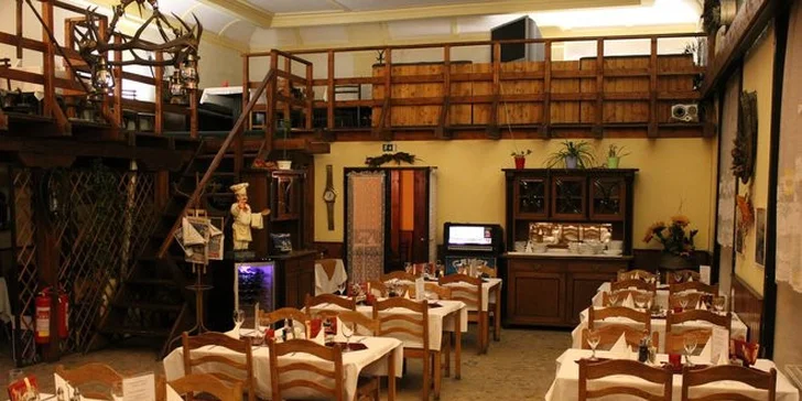 Pravý hovězí filet mignon s přílohou a salátem pro dva v Hotelu Max