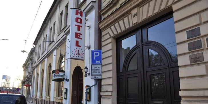 Pravý hovězí filet mignon s přílohou a salátem pro dva v Hotelu Max