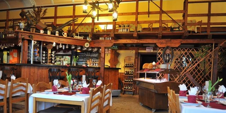 Pravý hovězí filet mignon s přílohou a salátem pro dva v Hotelu Max