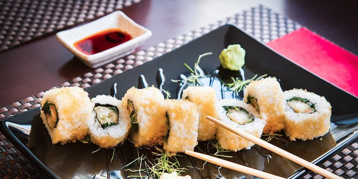 Otevřený voucher pro dvě osoby na veškeré jídlo z restaurace Aichi Sushi