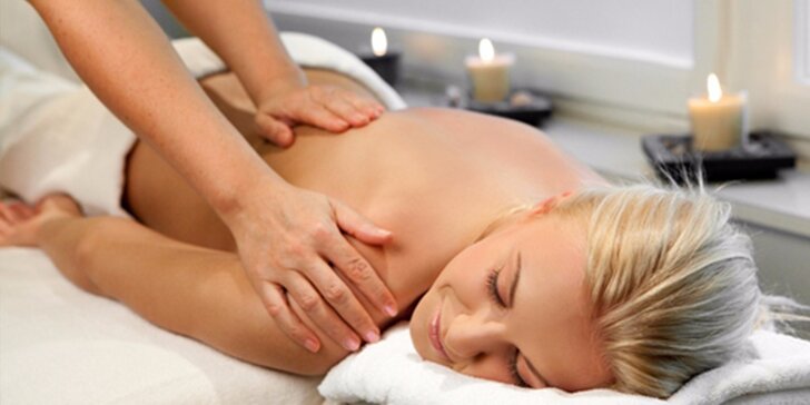 3x 30mimutová relaxační masáž v salonu Masáže pro zdraví a radost