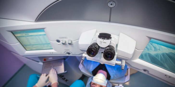 Operace očí nejnovější laserovou metodou Relex Smile 3D Expert