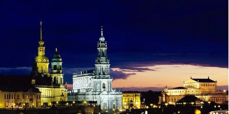 Advent na zámku Moritzburg a odpolední Dráždany