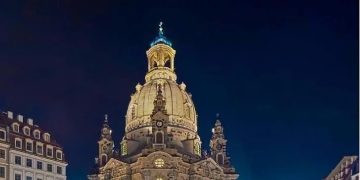 Advent na zámku Moritzburg a odpolední Dráždany