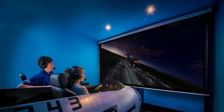 Letecký simulátor – převezměte kontrolu nad letadlem a staňte se pilotem