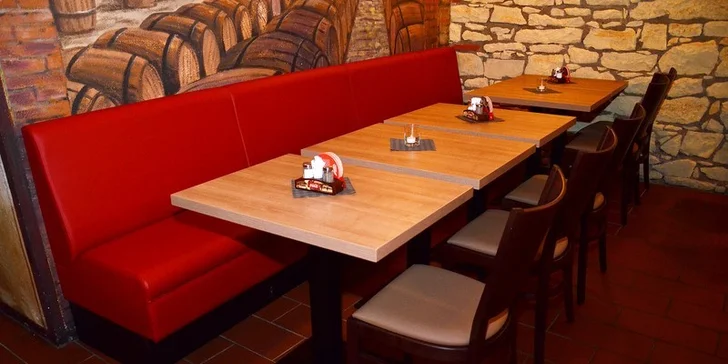 50% sleva na jakékoli pokrmy v restauraci U Českých pánů