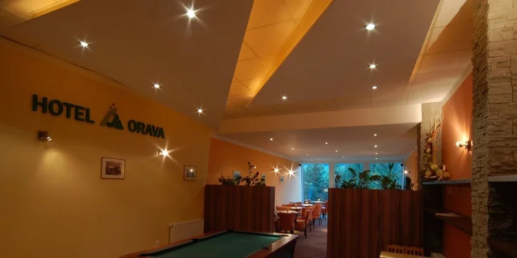 Aktivní zimní wellness pobyt na Oravě