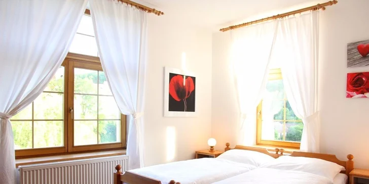 Pohádkový pobyt v Zámeckém hotelu Vranov s polopenzí