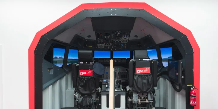 Parádní zážitek na leteckém simulátoru Airbus A320 nebo Boeing 737