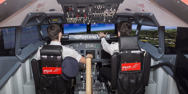Parádní zážitek na leteckém simulátoru Airbus A320 nebo Boeing 737