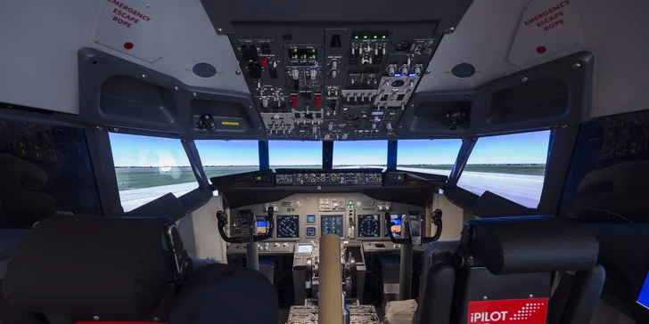 Parádní zážitek na leteckém simulátoru Airbus A320 nebo Boeing 737