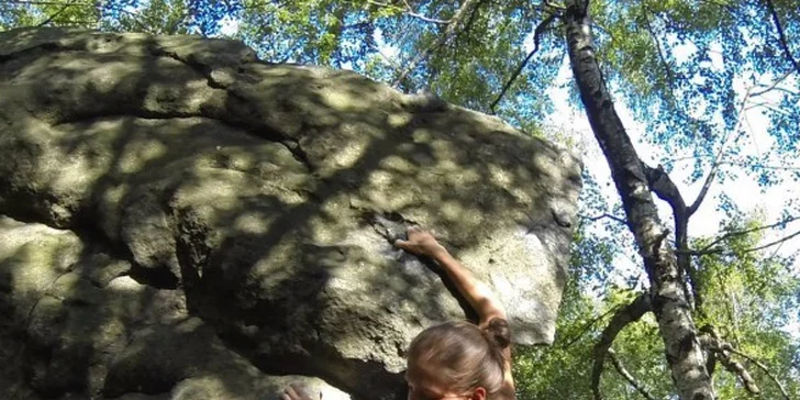 Bouldering na Labských pískovcích - super adrenalinový zážitek