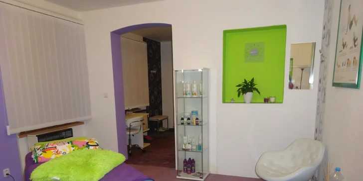 60minutová odborná reflexní terapie plosek nohou