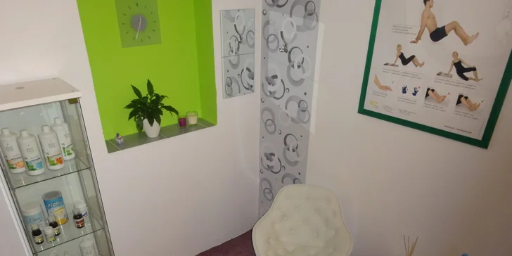 60minutová odborná reflexní terapie plosek nohou