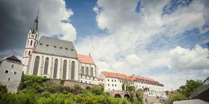 Cíl výletu je v Kempu Krumlov, odkud vás odvezou zpět do centra Českého Krumlova.