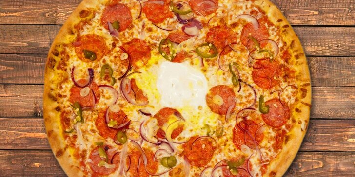 2 čerstvé pizzy dle vaší chuti - na výběr z mnoha druhů