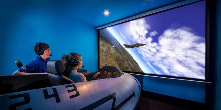 Letecký simulátor – převezměte kontrolu nad letadlem a staňte se pilotem