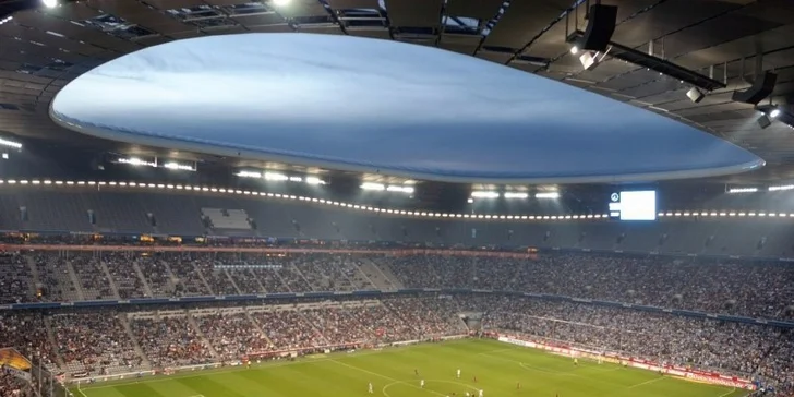 Zájezd na fotbalové utkání Bayern Mnichov do supermoderní Alianz Areny