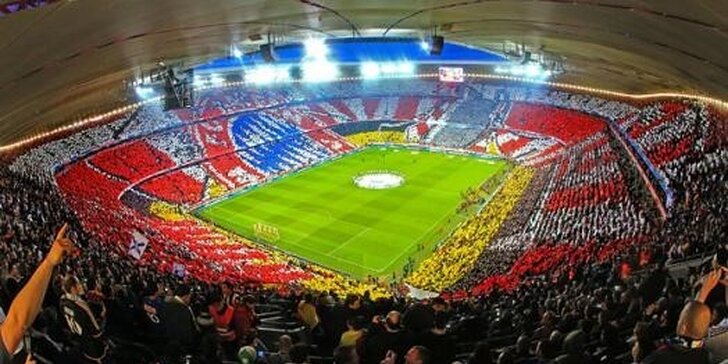 Zájezd na fotbalové utkání Bayern Mnichov do supermoderní Alianz Areny