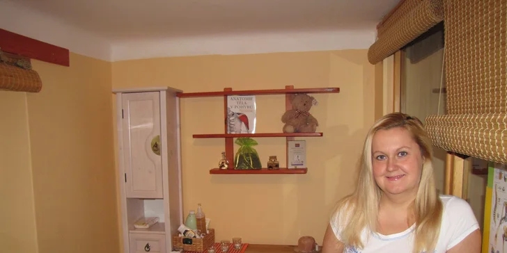 Masáž zad a šíje olejem dle výběru