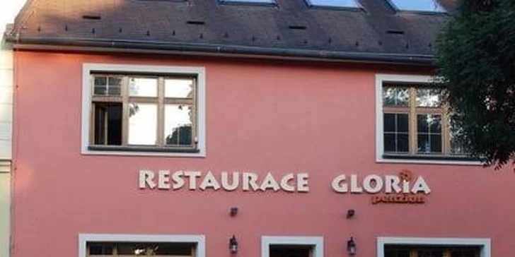 3chodové menu pro dva gurmány v restauraci Gloria