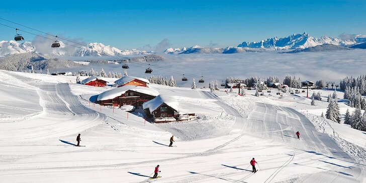 4denní lyžařská dovolená v rakouských Alpách - Ski Amadé Flachau v Rakousku